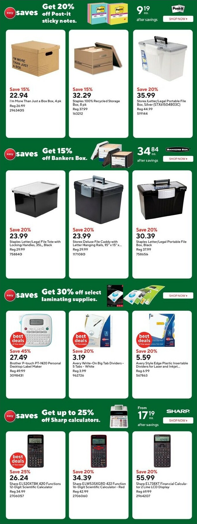 staples - Staples flyer valid from 09-26 - 10-02 - page: 8