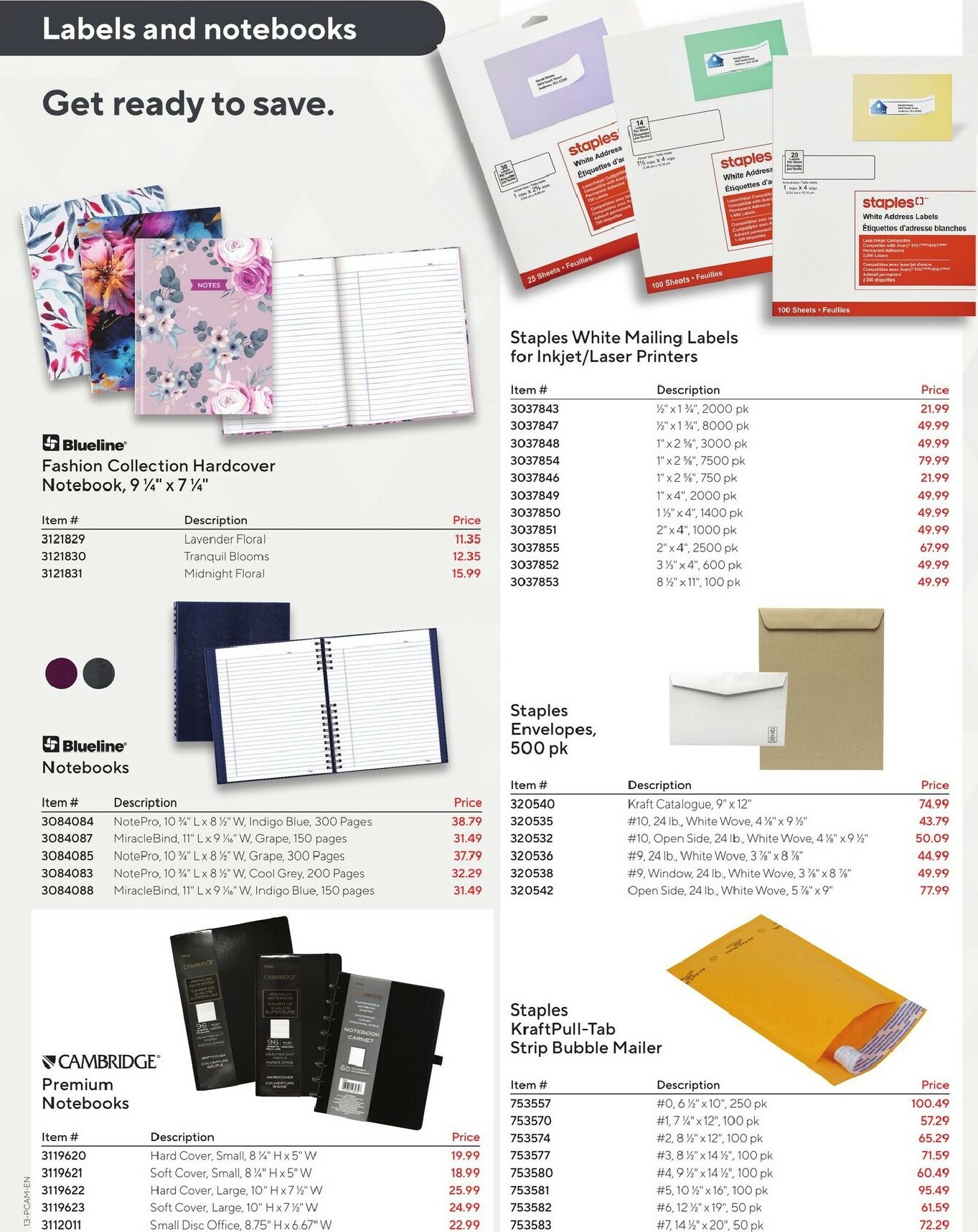 staples - Staples - Business flyer valid from 10-03 - 10-16 - page: 13