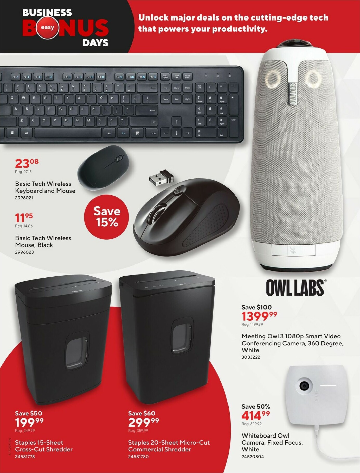 staples - Staples - Business flyer valid from 10-03 - 10-16 - page: 5
