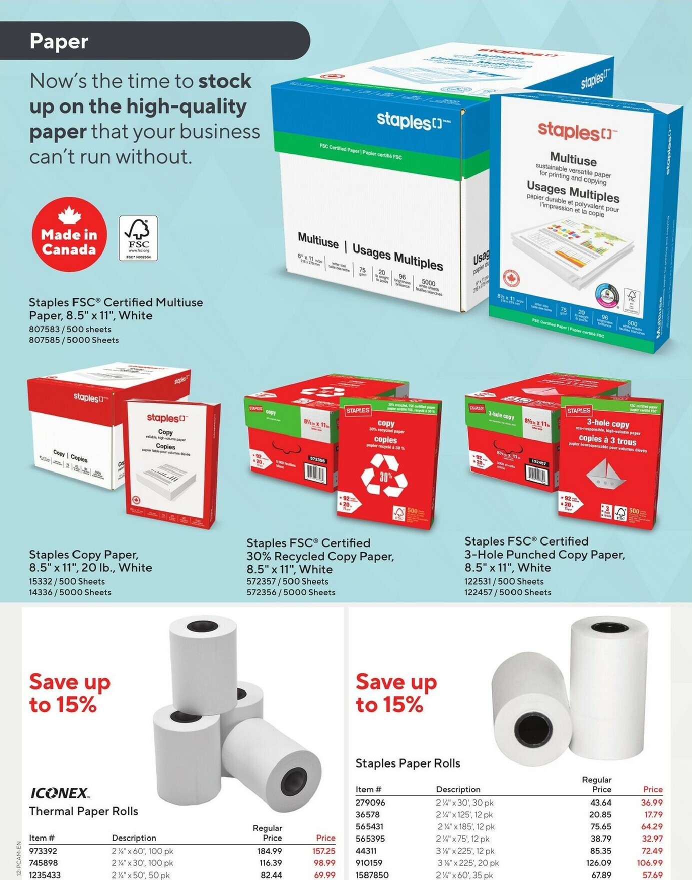 staples - Staples - Business flyer valid from 10-03 - 10-16 - page: 12