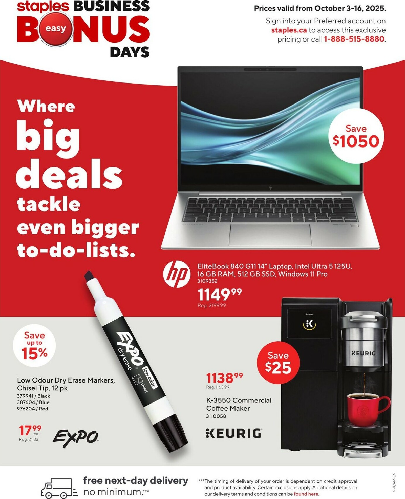 staples - Staples - Business flyer valid from 10-03 - 10-16