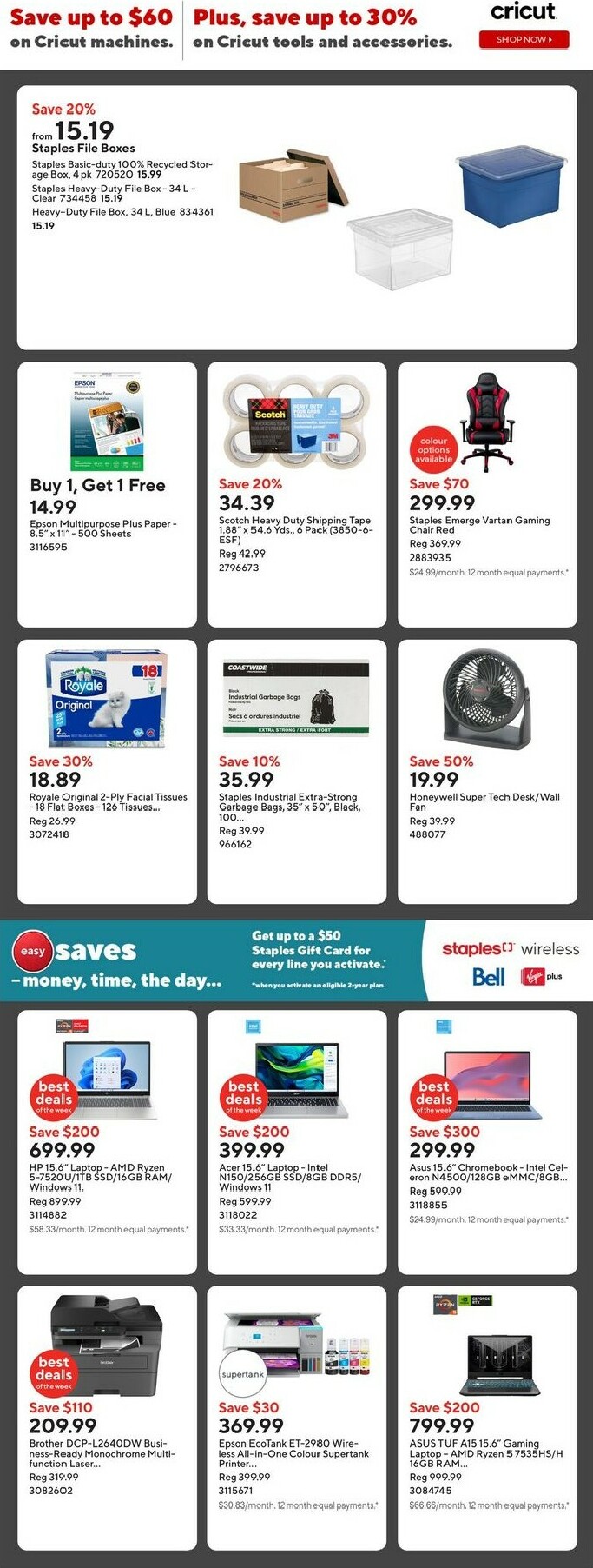 staples - Staples flyer valid from 10-03 - 10-09 - page: 2
