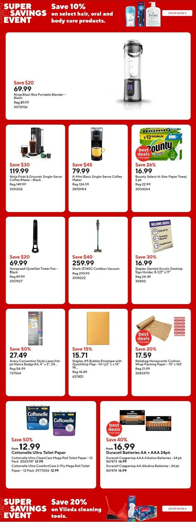 staples - Staples flyer valid from 10-03 - 10-09 - page: 4