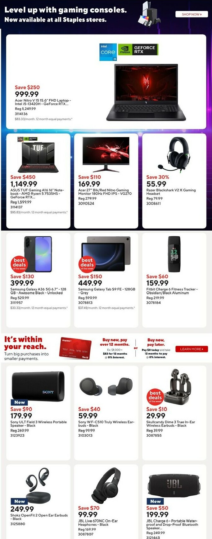 staples - Staples flyer valid from 10-03 - 10-09 - page: 7