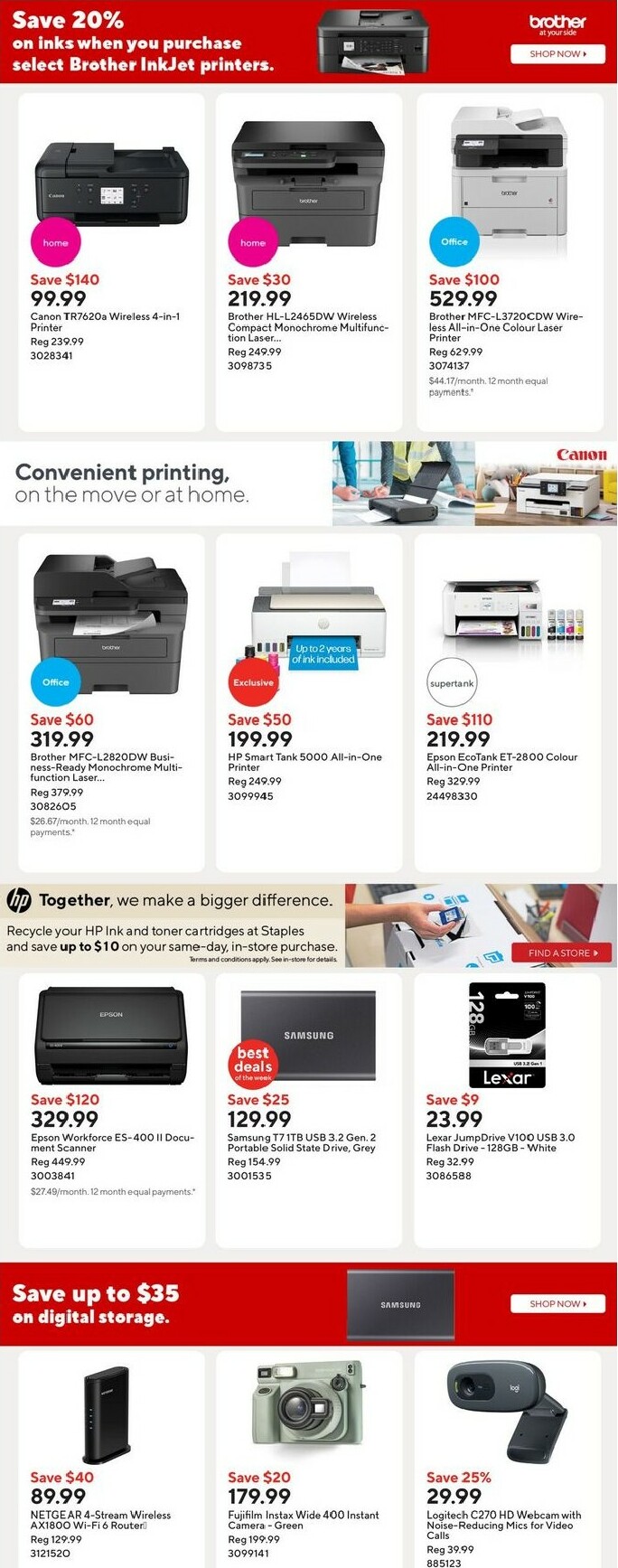 staples - Staples flyer valid from 10-10 - 10-16 - page: 9