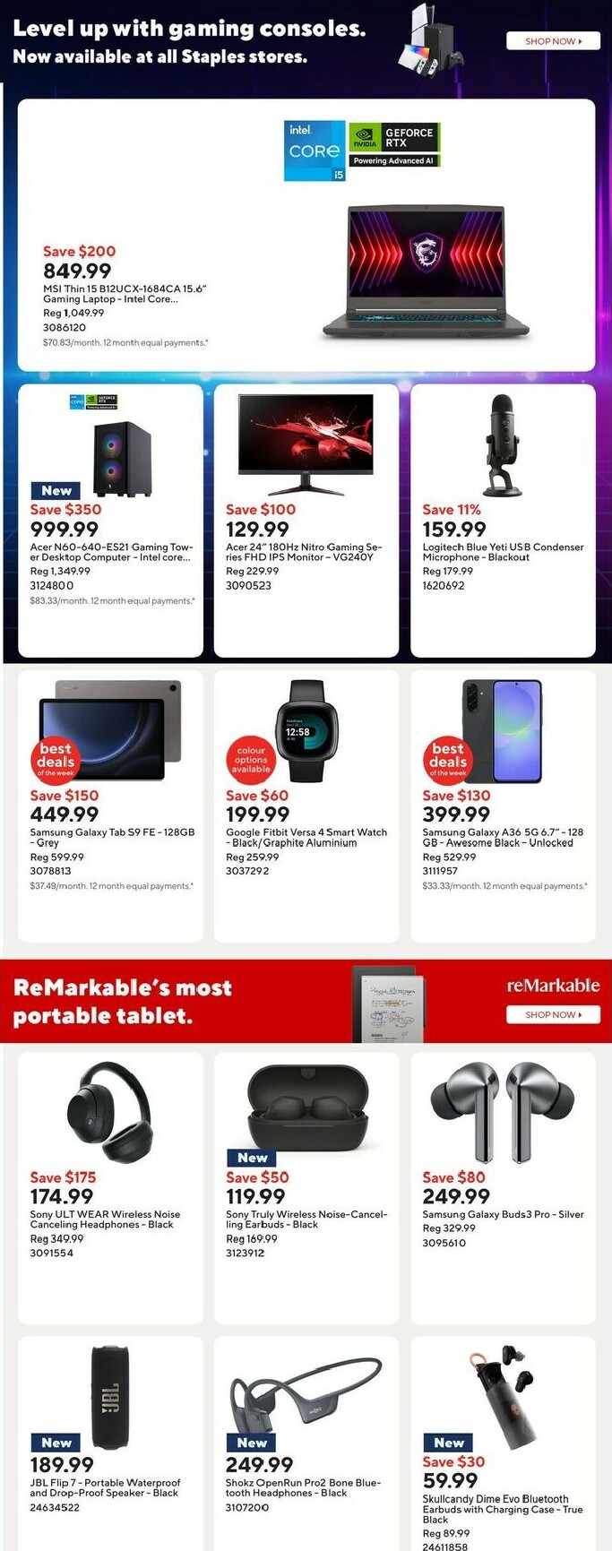 staples - Staples flyer valid from 10-10 - 10-16 - page: 6