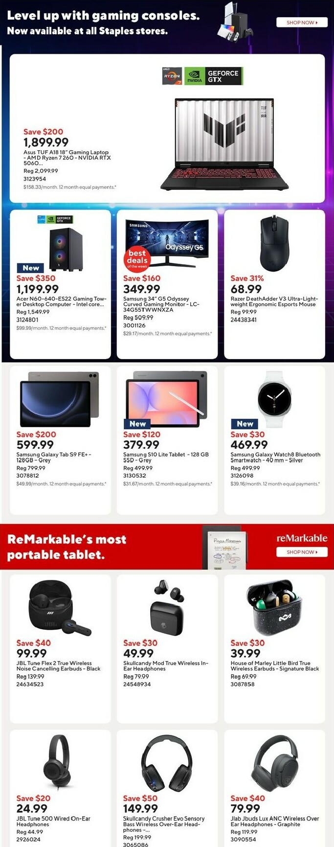 staples - Staples Flyer Valid From 10-17 to 10-23 - page: 6