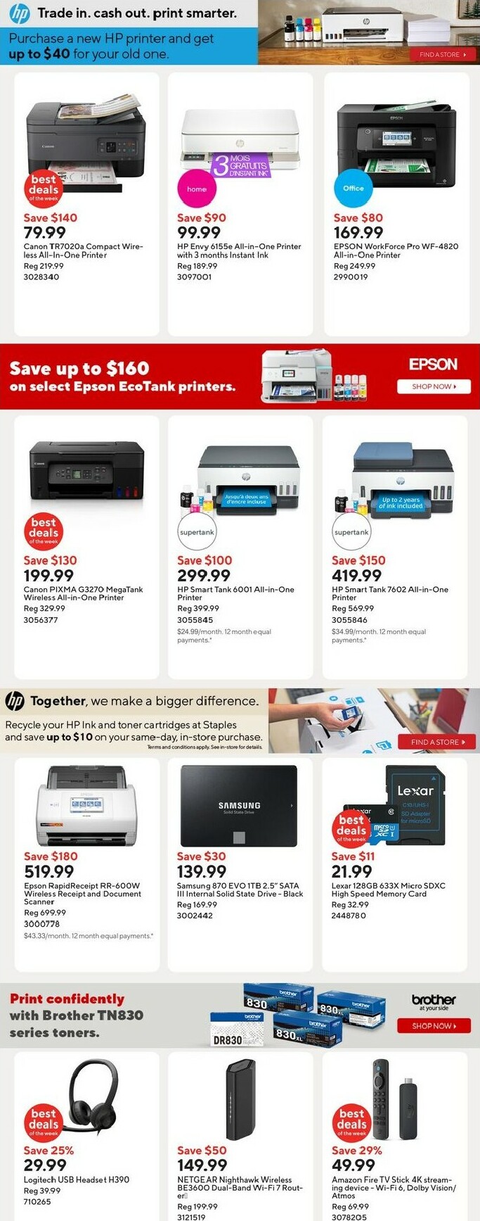staples - Staples Flyer Valid From 10-17 to 10-23 - page: 9