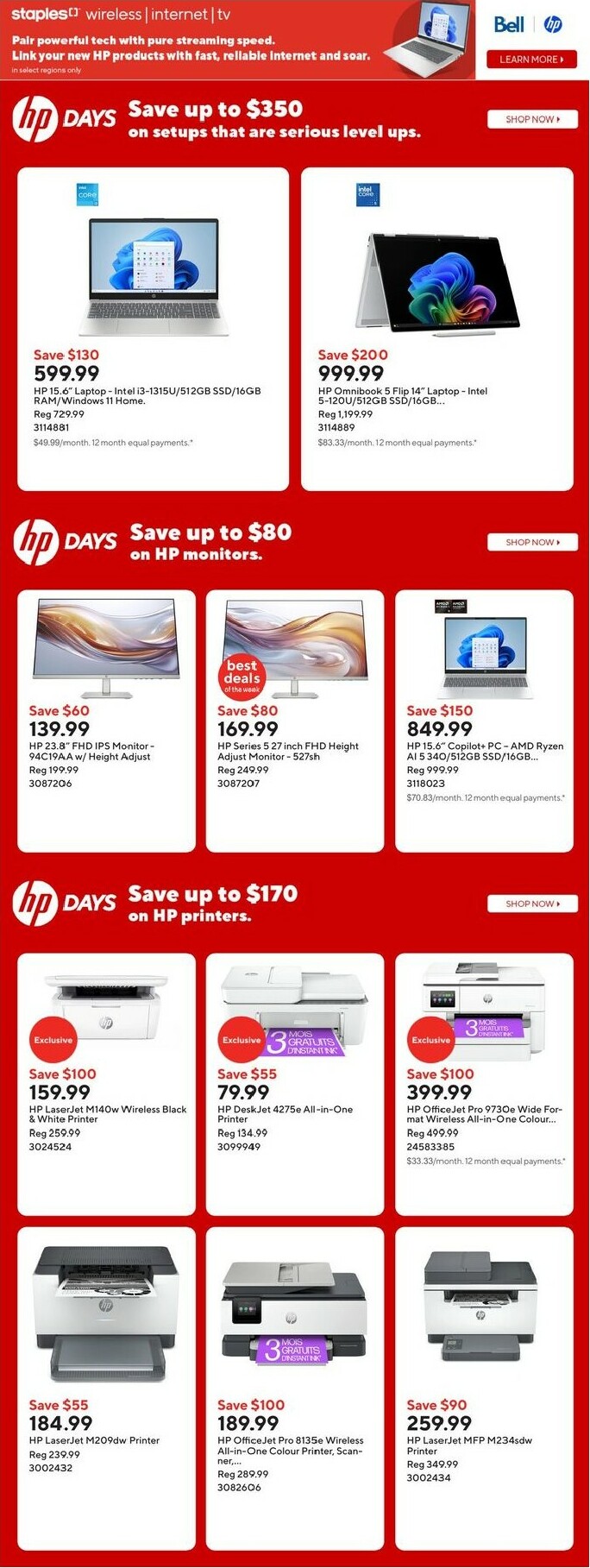 staples - Staples Flyer Valid From 10-17 to 10-23 - page: 3
