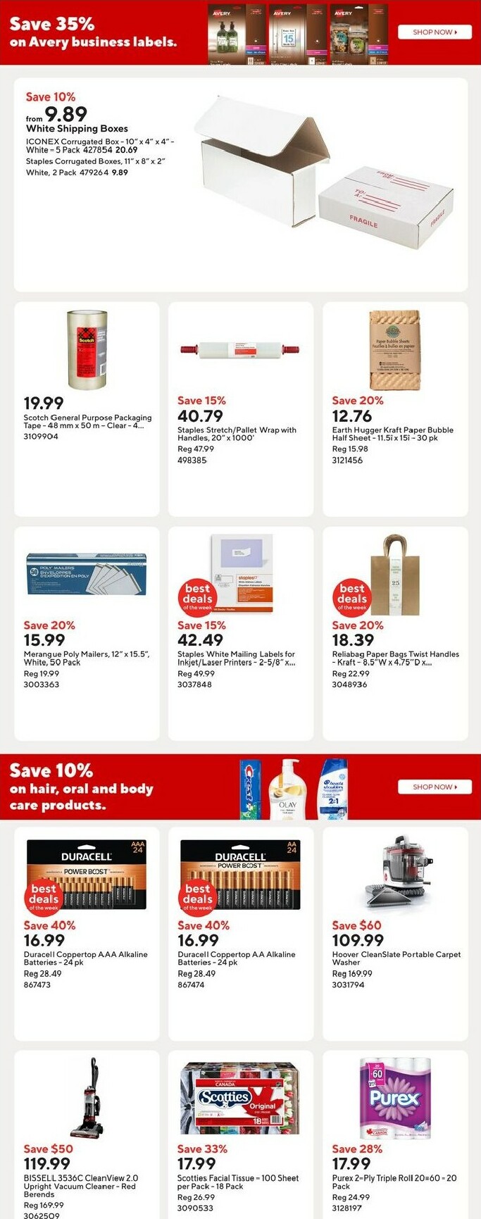 staples - Staples Flyer Valid From 10-31 to 11-06 - page: 15