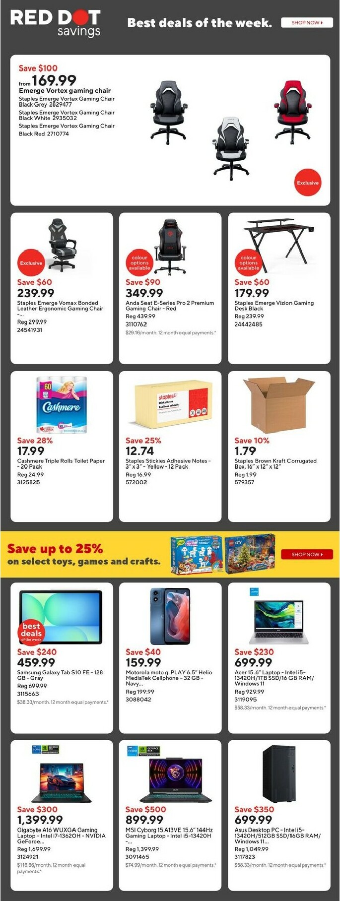 staples - Staples Flyer Valid From 10-31 to 11-06 - page: 2