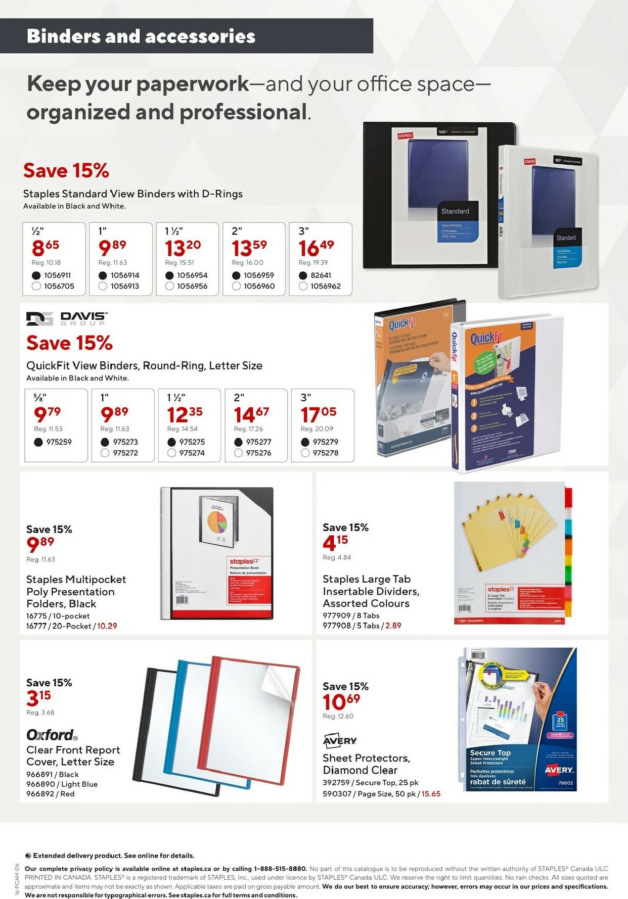 staples - Staples - Business Flyer Valid From 11-07 to 11-20 - page: 16