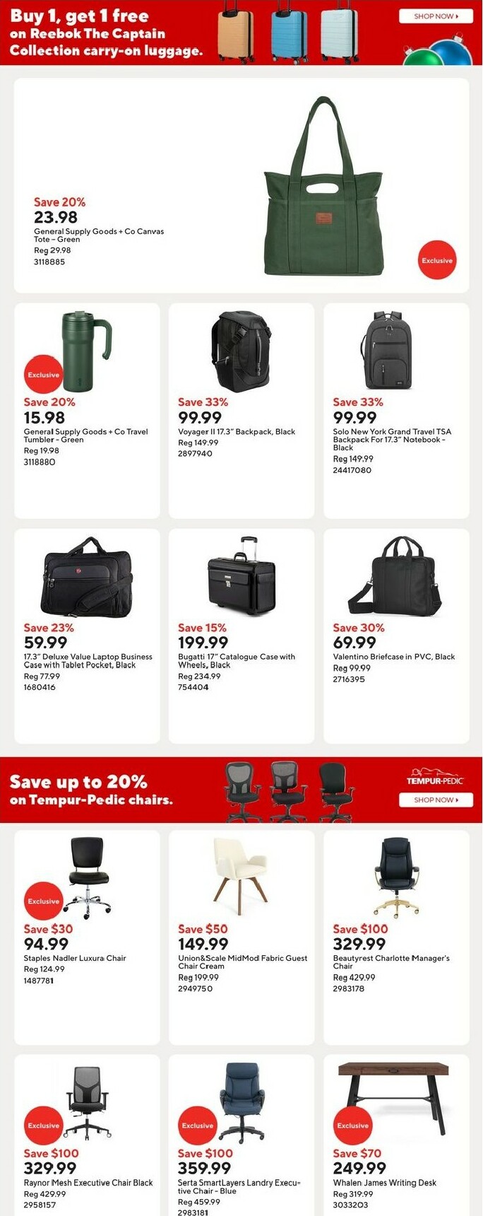 staples - Staples Flyer Valid From 11-07 to 11-13 - page: 17