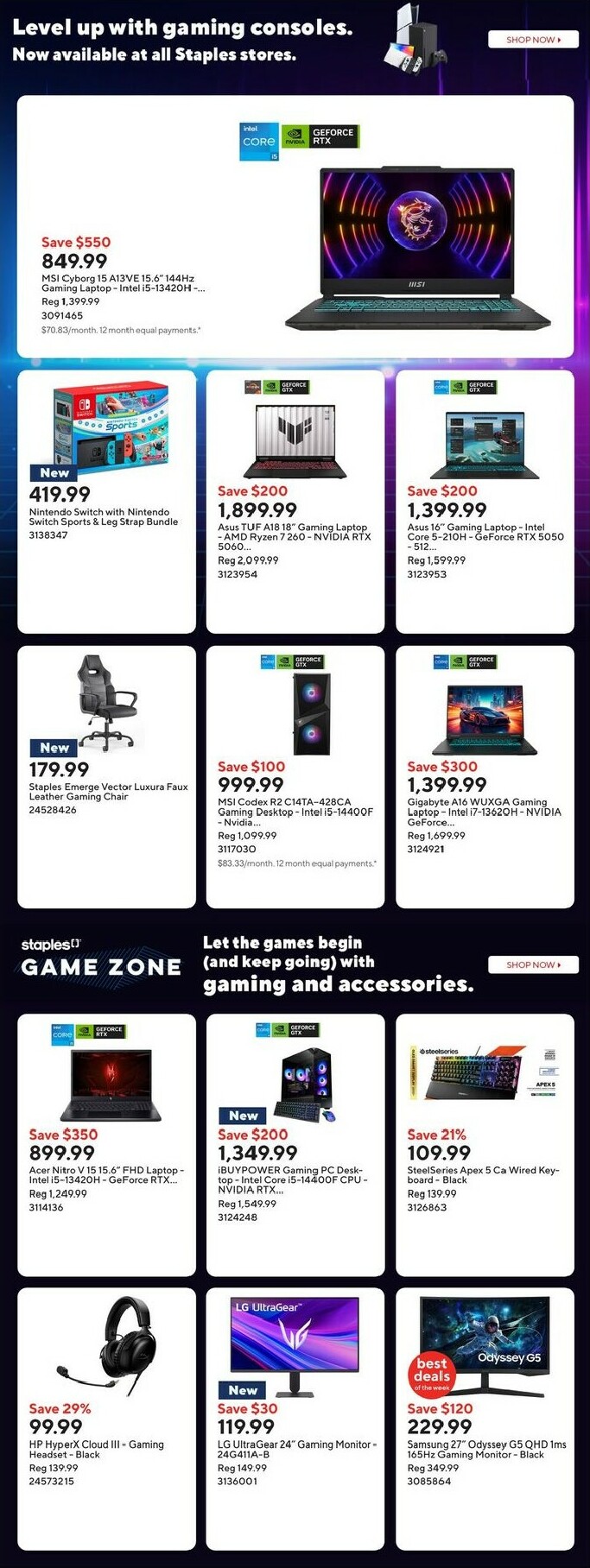 staples - Staples Flyer Valid From 11-07 to 11-13 - page: 11