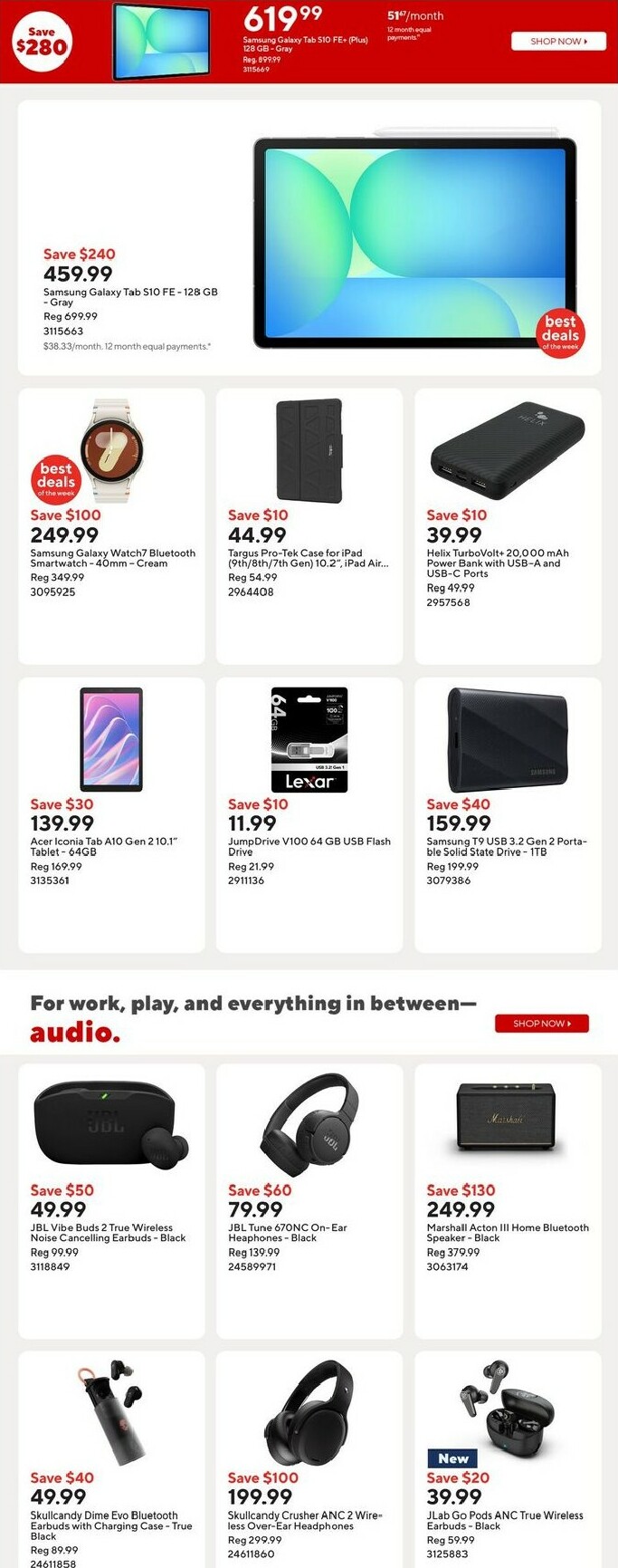 staples - Staples Flyer Valid From 11-07 to 11-13 - page: 10