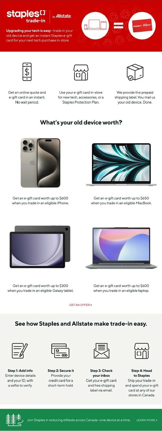 staples - Staples Flyer Valid From 11-07 to 11-13 - page: 18