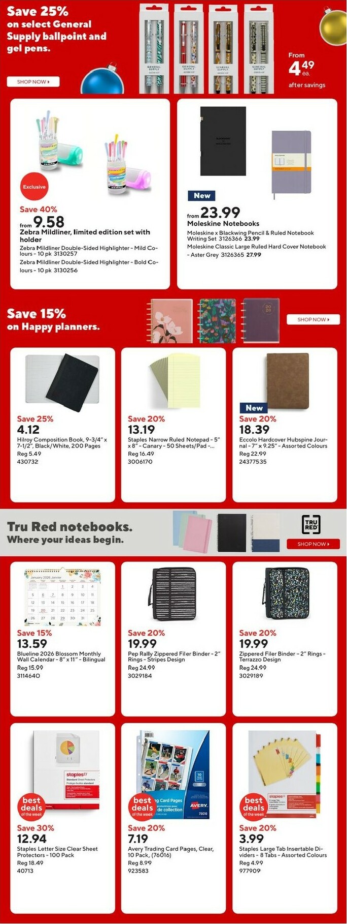 staples - Staples Flyer Valid From 11-07 to 11-13 - page: 14