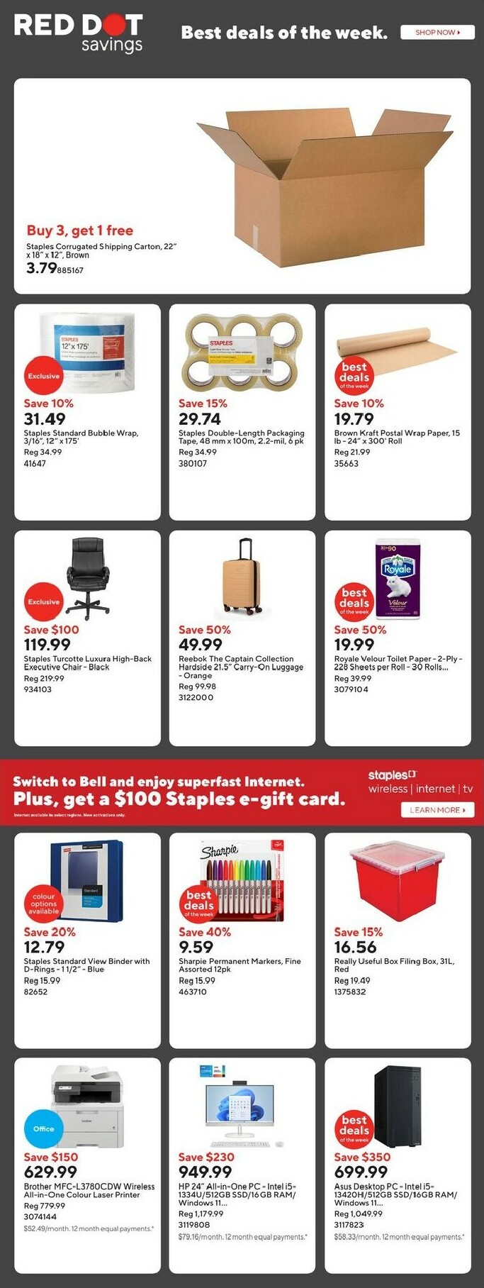 staples - Staples Flyer Valid From 11-07 to 11-13 - page: 2