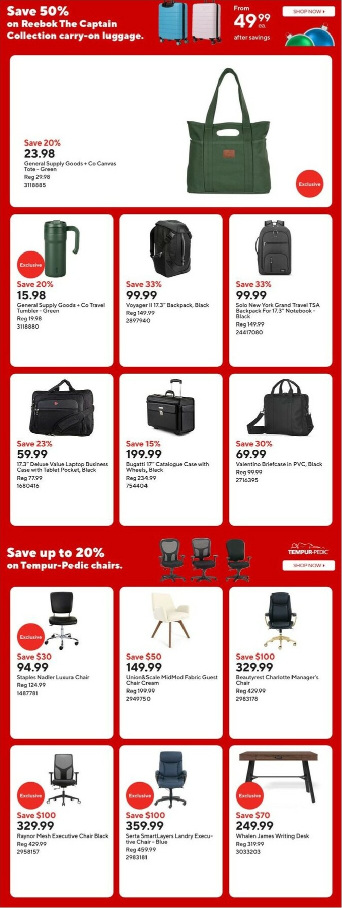 staples - Staples Flyer Valid From 11-14 to 11-20 - page: 16