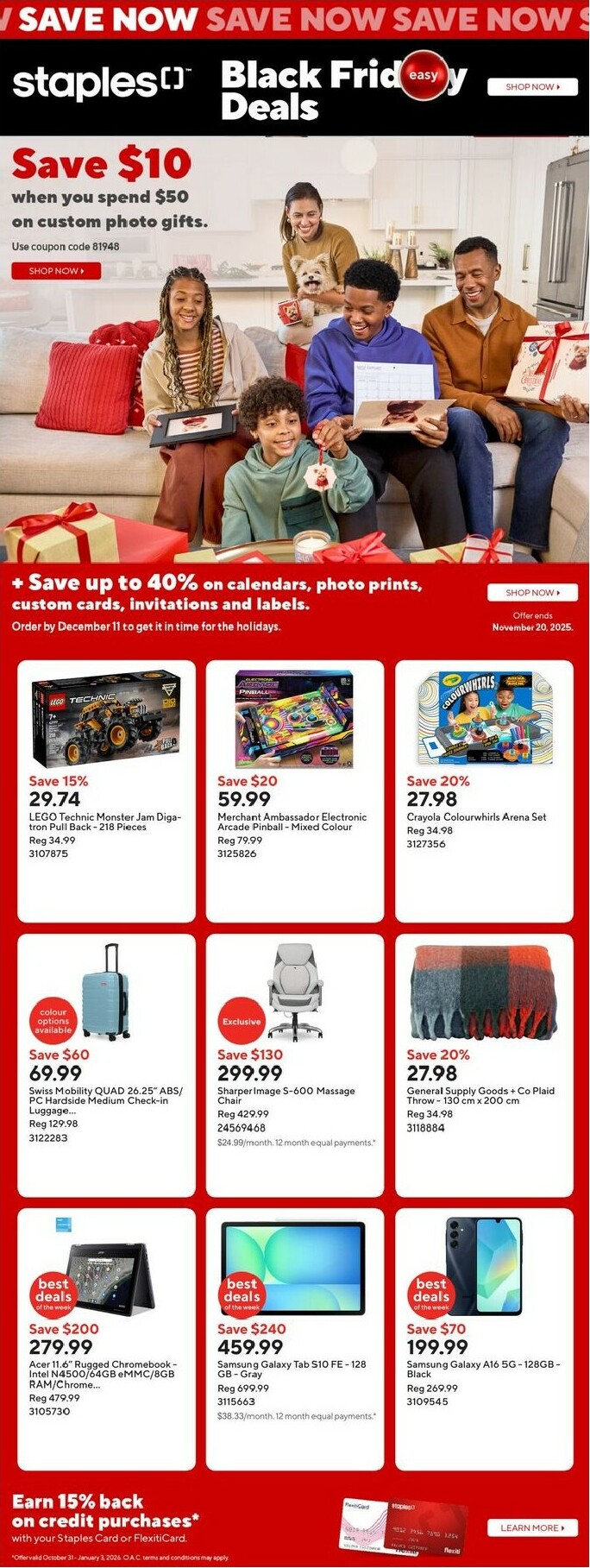 staples - Staples Flyer Valid From 11-14 to 11-20