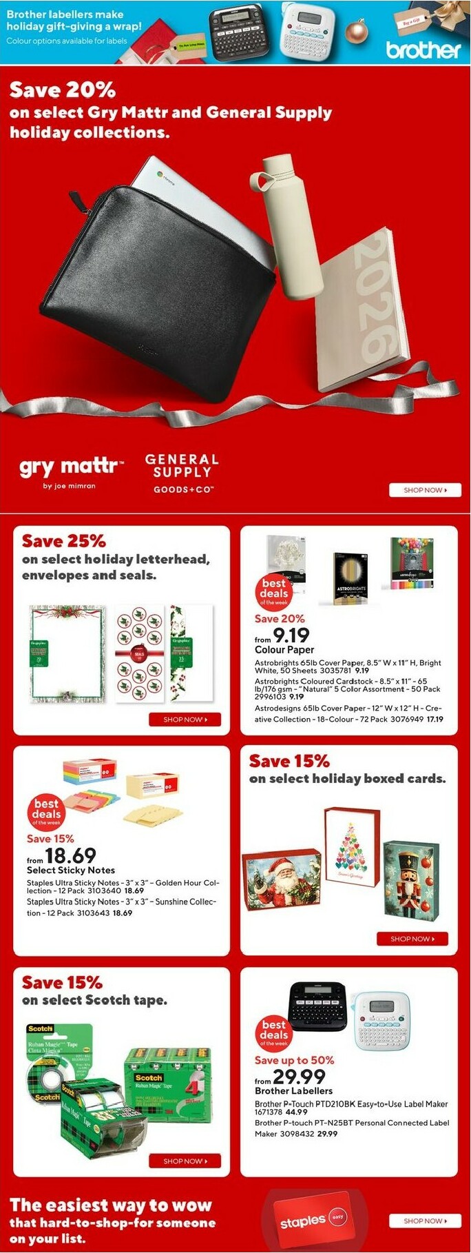 staples - Staples Flyer Valid From 11-14 to 11-20 - page: 18