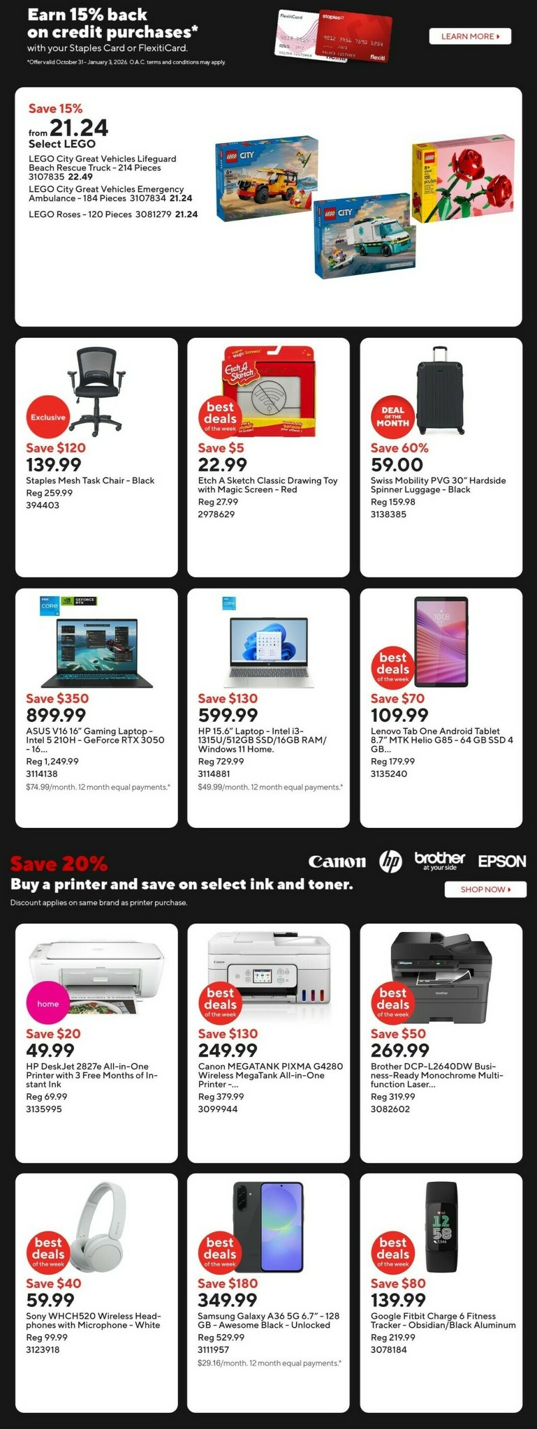 staples - Staples Flyer Valid From 12-12 to 12-18 - page: 3