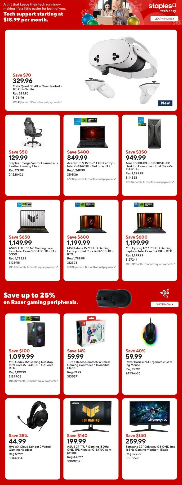 staples - Staples Flyer Valid From 12-19 to 12-24 - page: 5