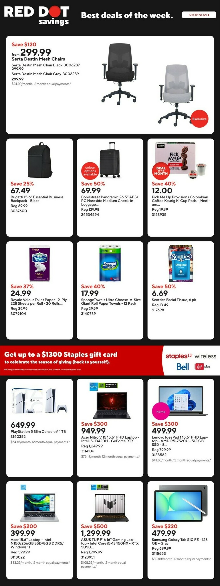 staples - Staples Flyer Valid From 01-01 to 01-08 - page: 2