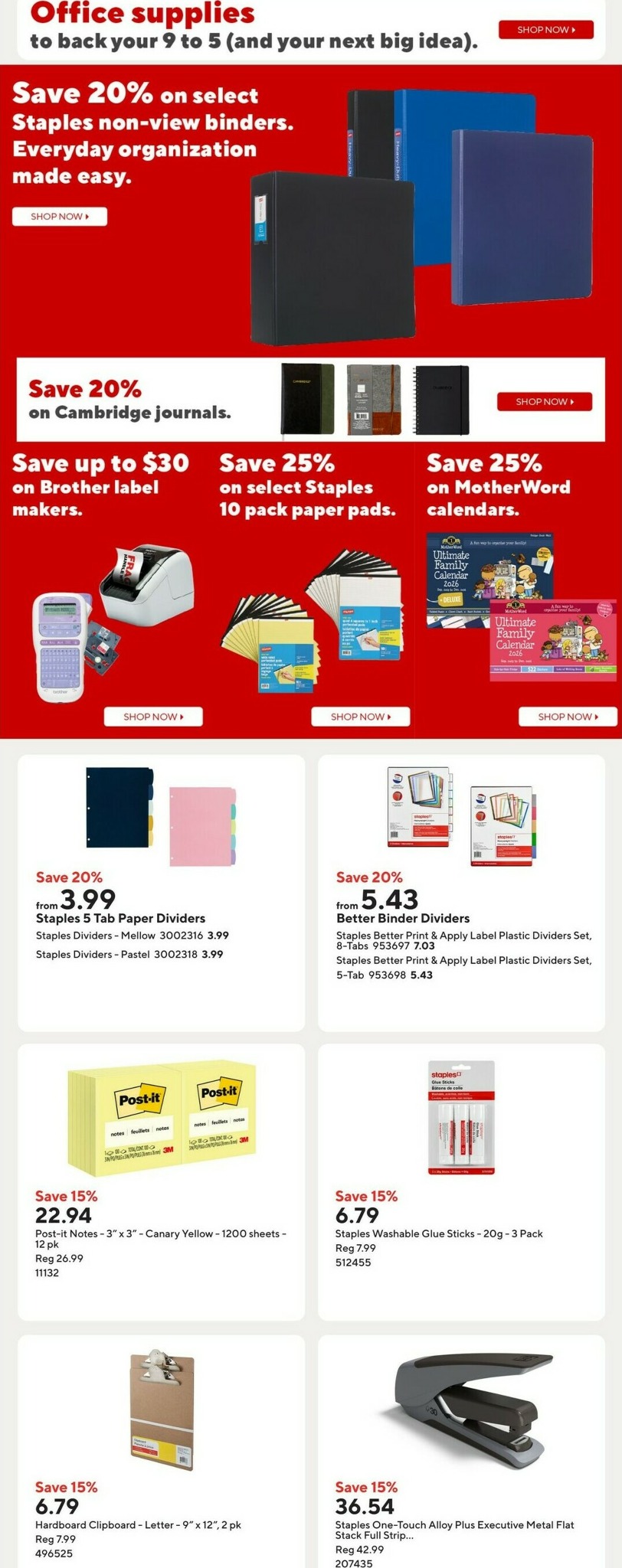 staples - Staples Flyer Valid From 2026-02-06 to 2026-02-12 - page: 14