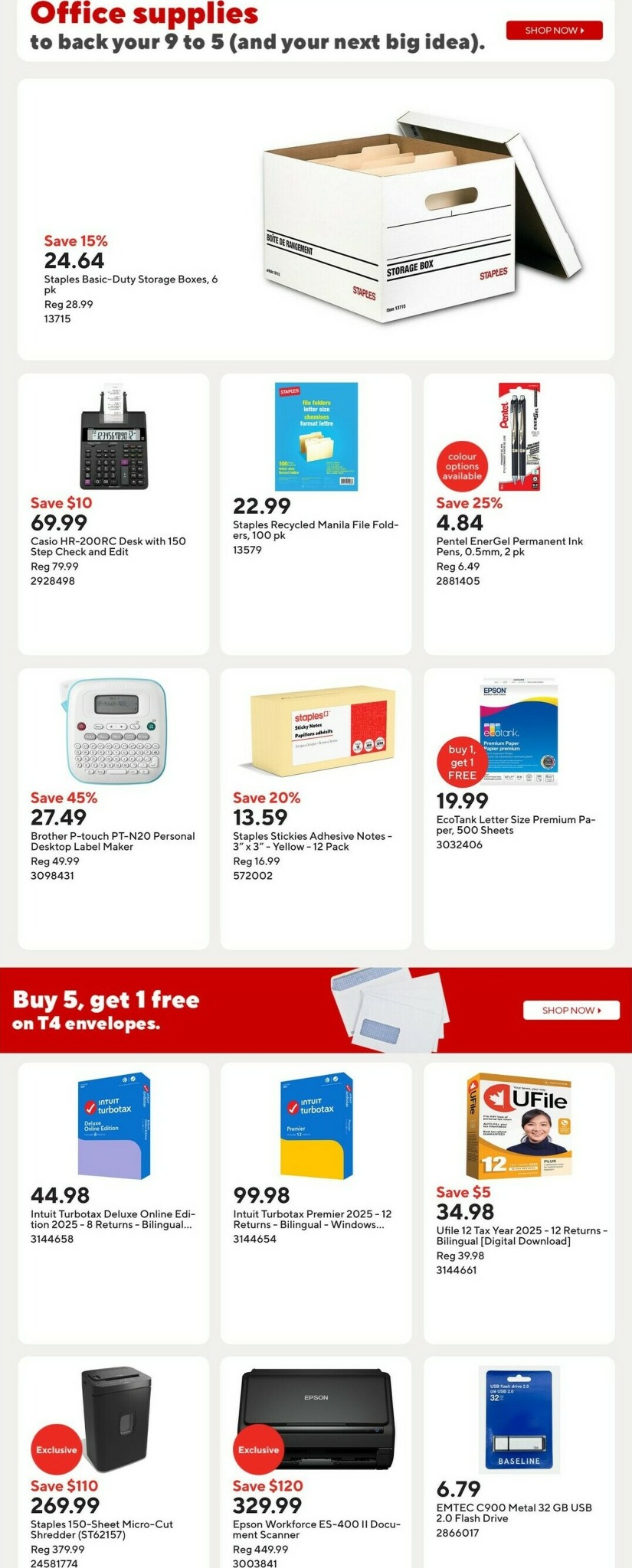 staples - Staples Flyer Valid From 2026-02-06 to 2026-02-12 - page: 5