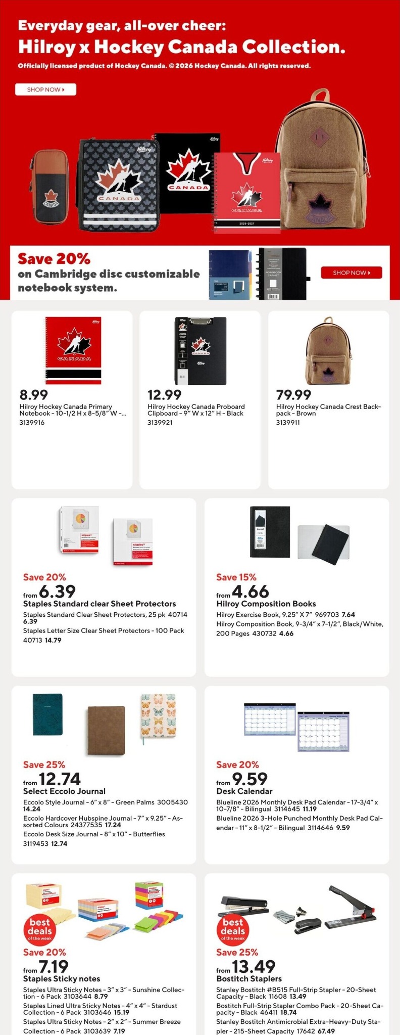 staples - Staples Flyer Valid From 2026-02-20 to 2026-02-26 - page: 13