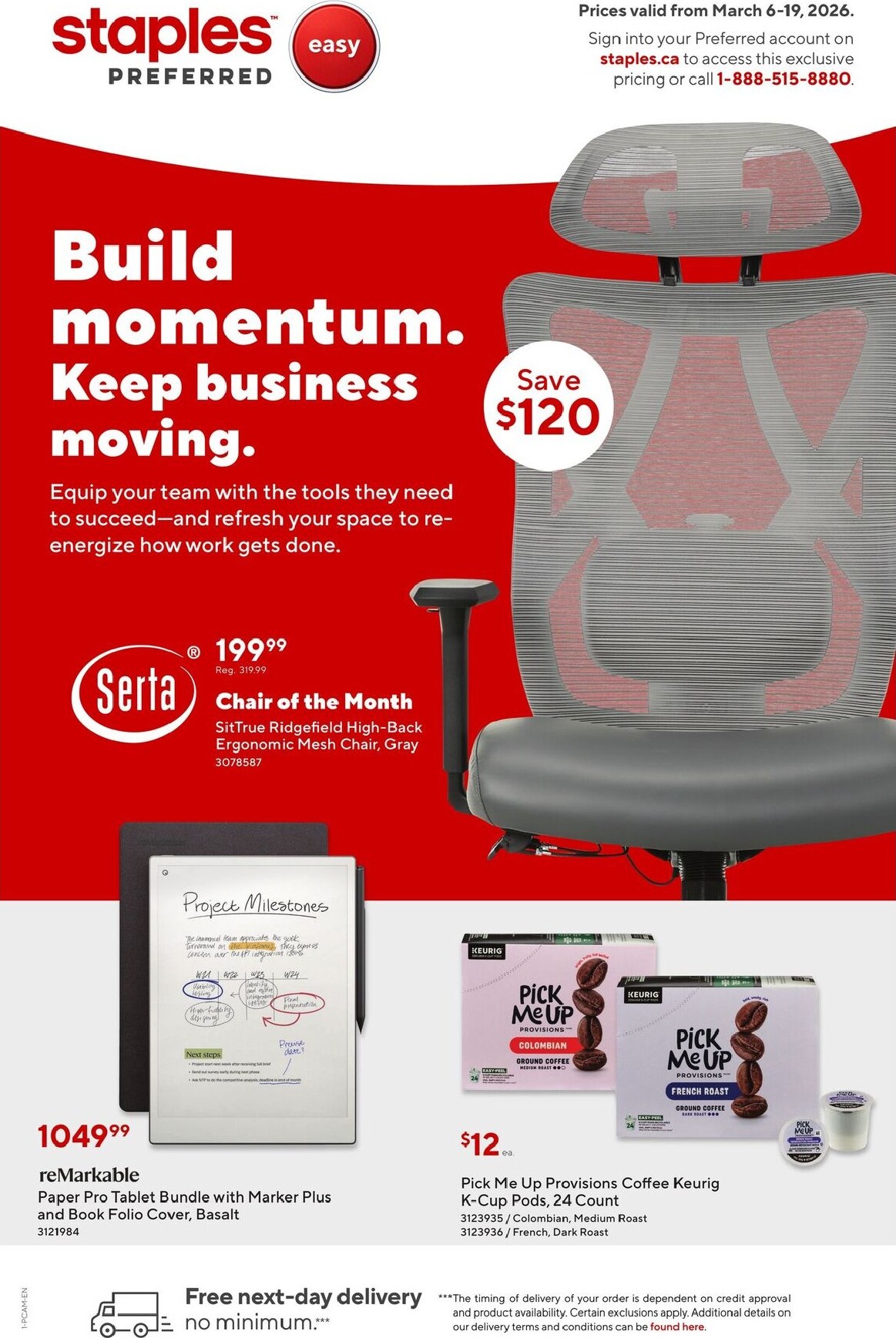 staples - Staples - Business Flyer Valid From 2026-03-06 to 2026-03-19