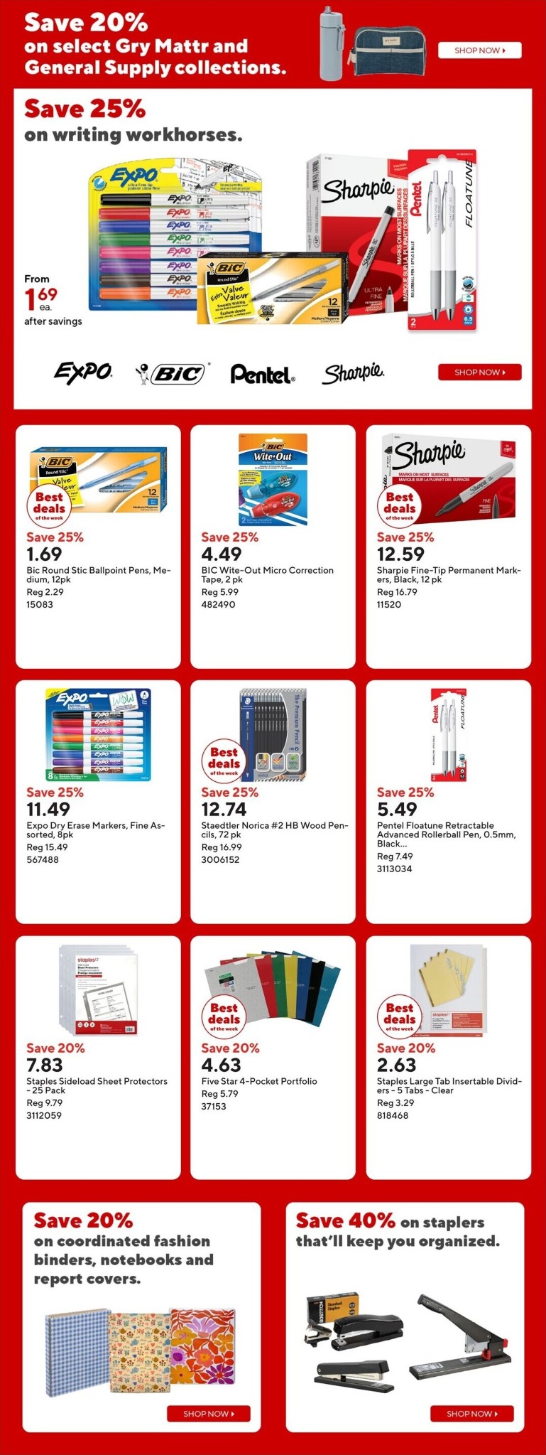 staples - Staples Flyer Valid From 2026-03-13 to 2026-03-19 - page: 13