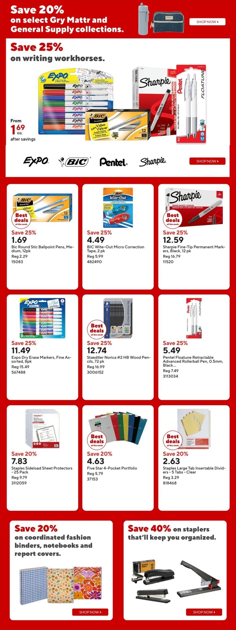 staples - Staples Flyer Valid From 2026-03-20 to 2026-03-26 - page: 14