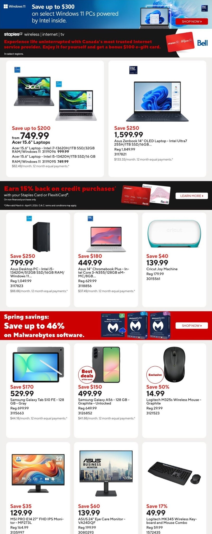 staples - Staples Flyer Valid From 2026-03-27 to 2026-04-02 - page: 7