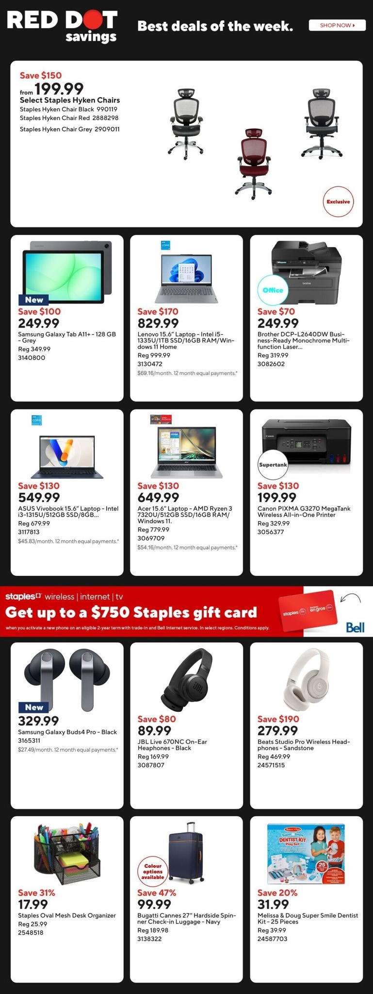 staples - Staples Flyer Valid from 2026-04-10 to 2026-04-16 - page: 2