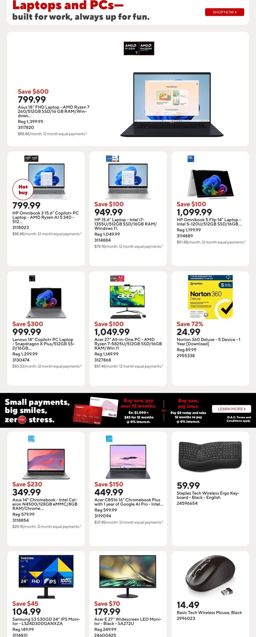 staples - Staples Flyer Valid from 2026-04-10 to 2026-04-16 - page: 9
