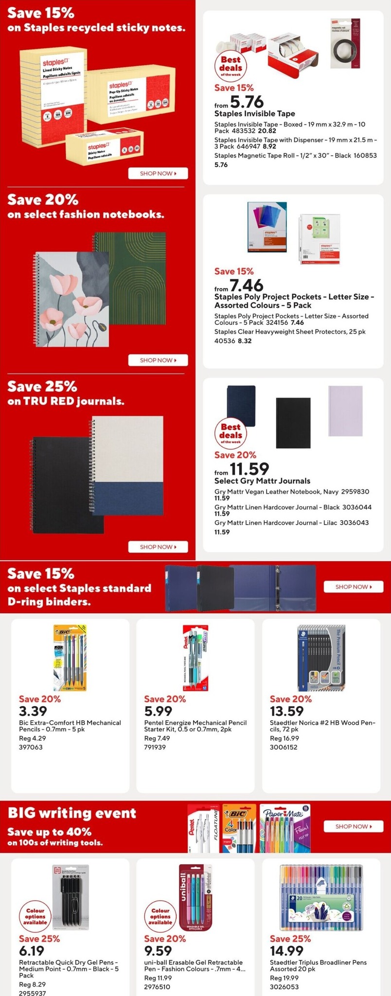 staples - Staples Flyer Valid from 2026-04-17 to 2026-04-23 - page: 6