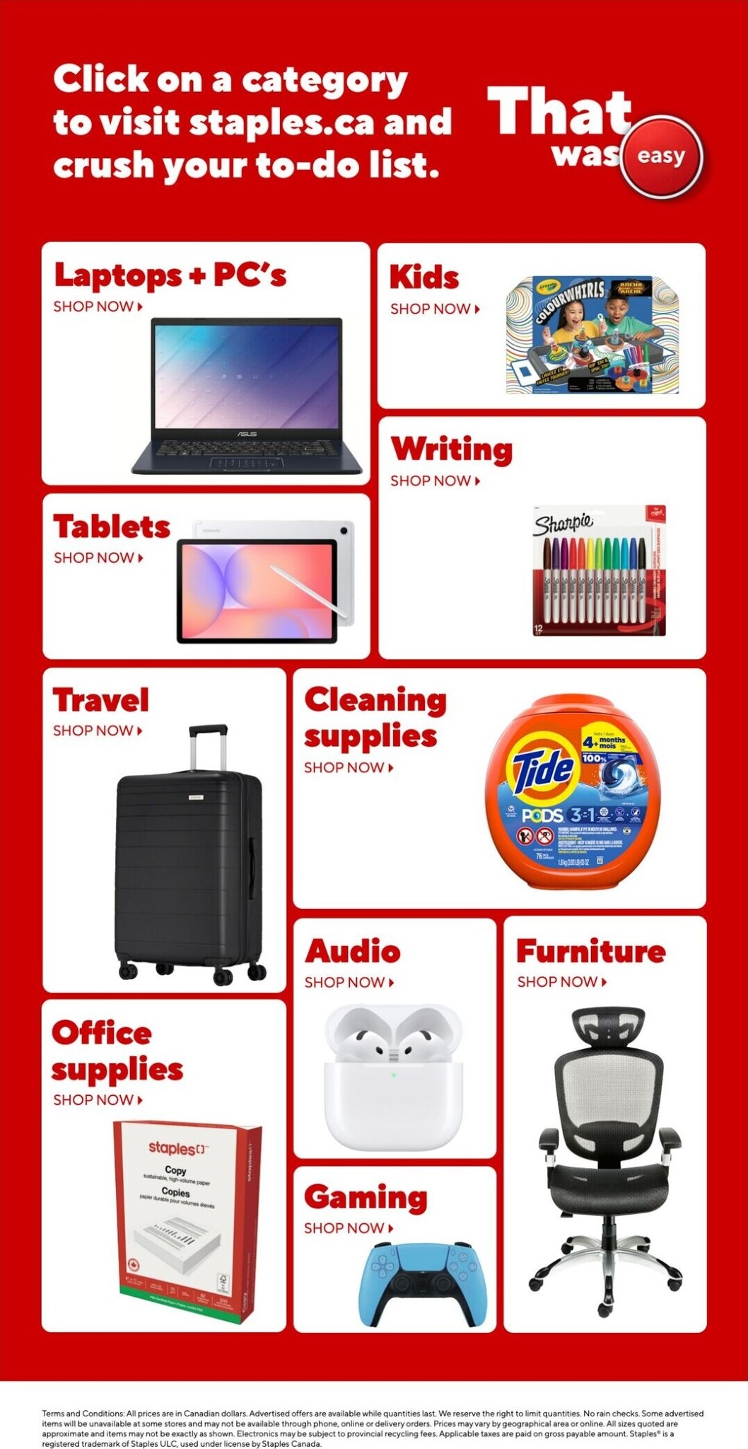 staples - Staples Flyer Valid from 2026-04-24 to 2026-04-30 - page: 20