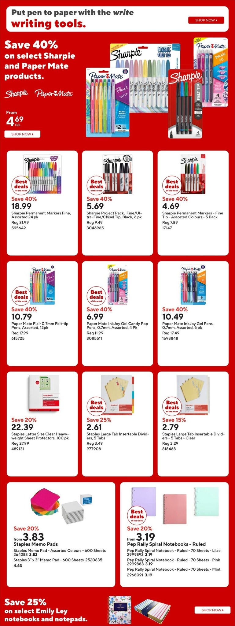 staples - Staples Flyer Valid from 2026-04-24 to 2026-04-30 - page: 13