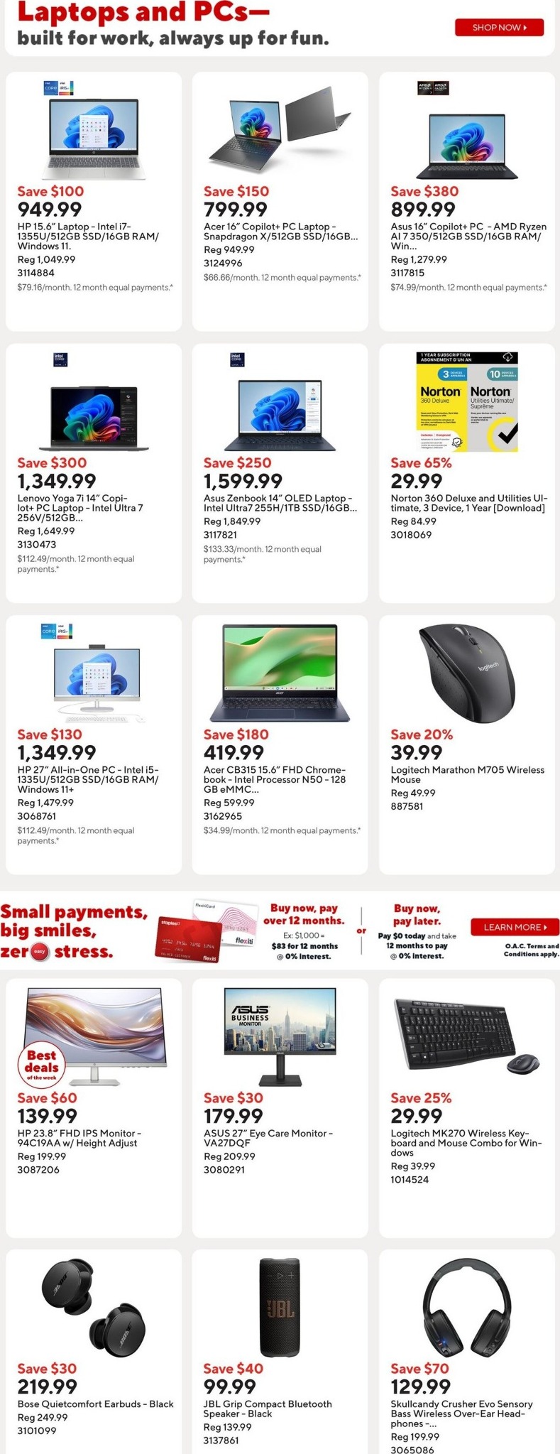 staples - Staples Flyer Valid from 2026-05-01 to 2026-05-07 - page: 4