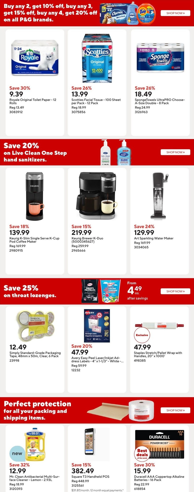 staples - Staples Flyer Valid from 2026-05-01 to 2026-05-07 - page: 12