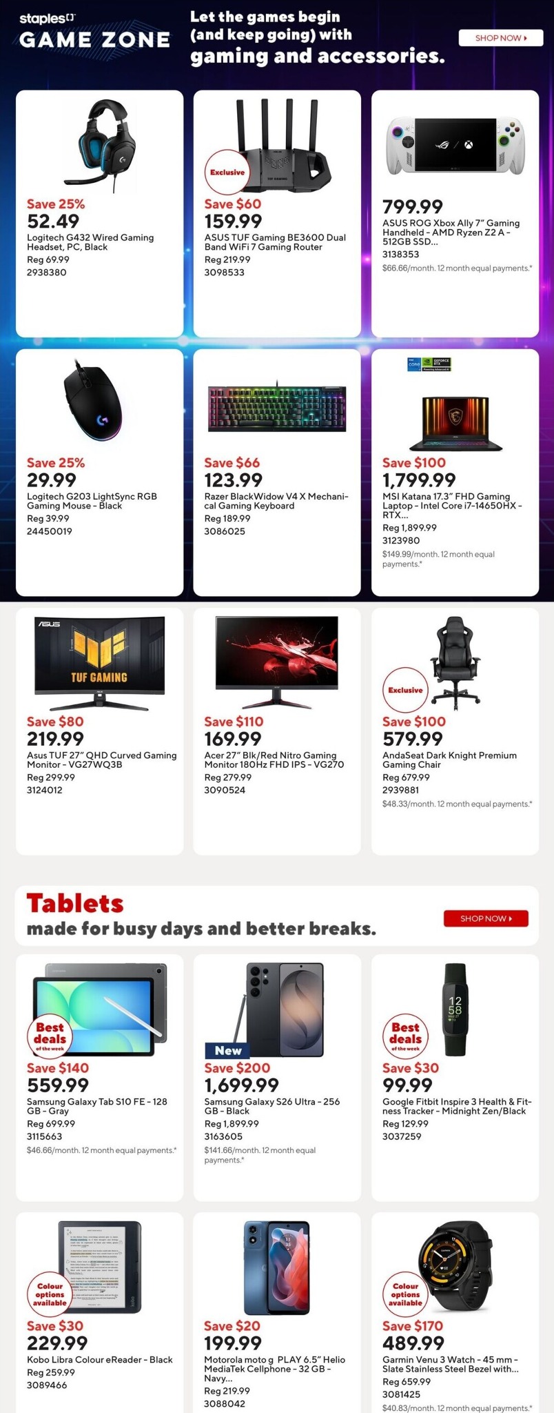 staples - Staples Flyer Valid from 2026-05-01 to 2026-05-07 - page: 5