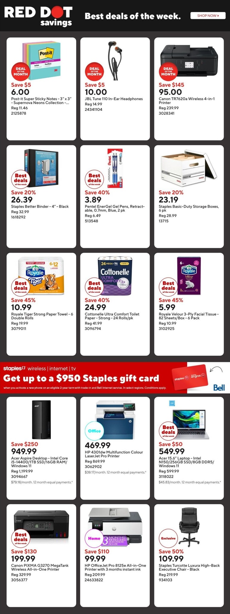 staples - Staples Flyer Valid from 2026-05-01 to 2026-05-07 - page: 3