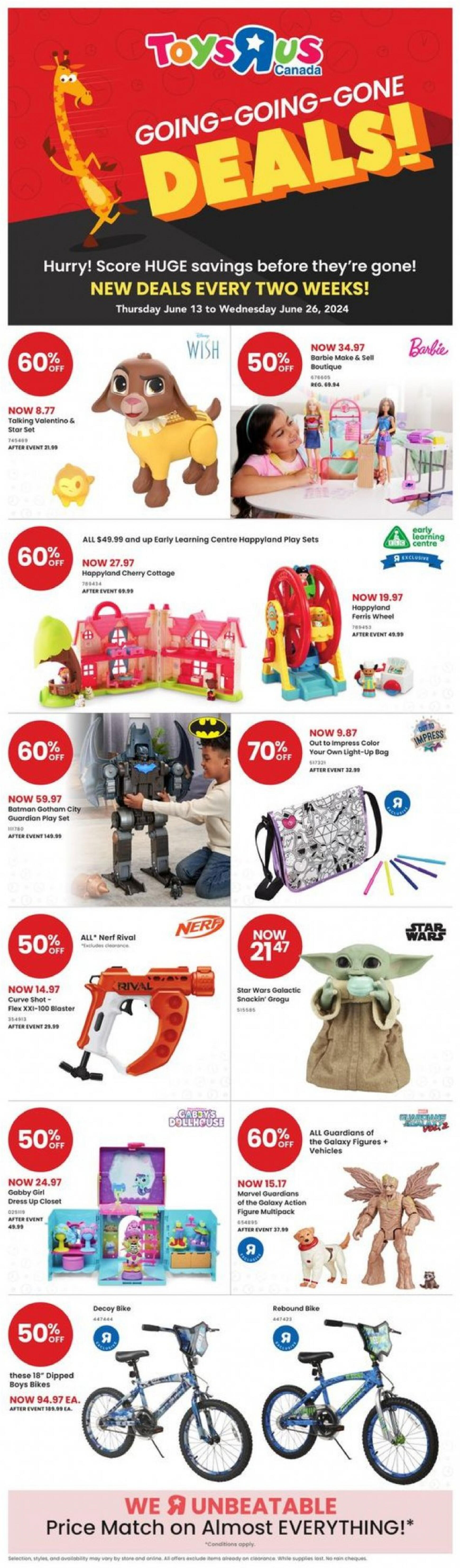 toys-r-us - Toysrus flyer current 13.06. - 26.06.