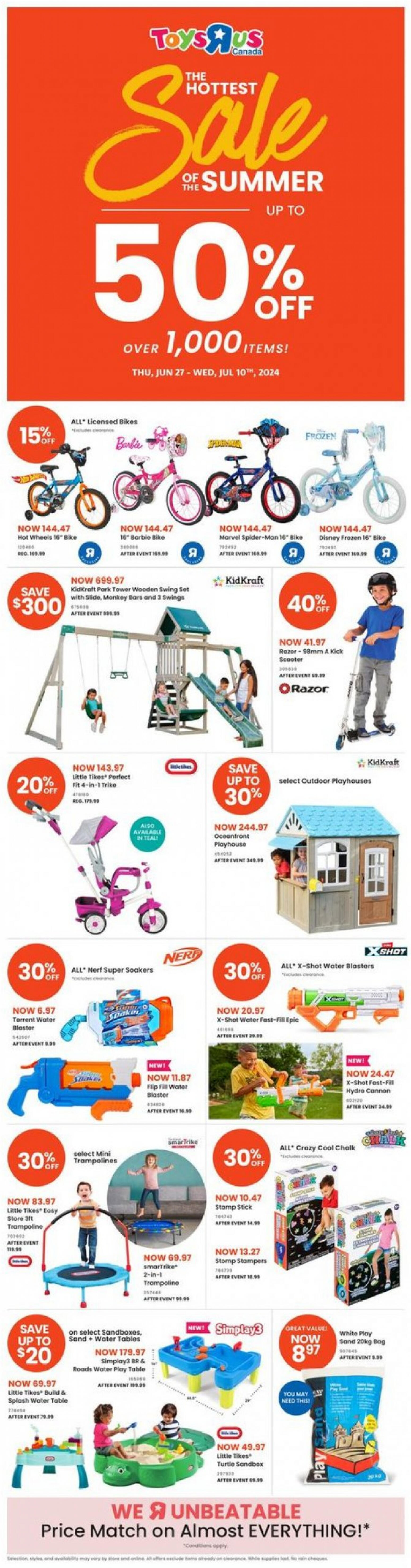 toys-r-us - Toysrus flyer current 27.06. - 10.07.