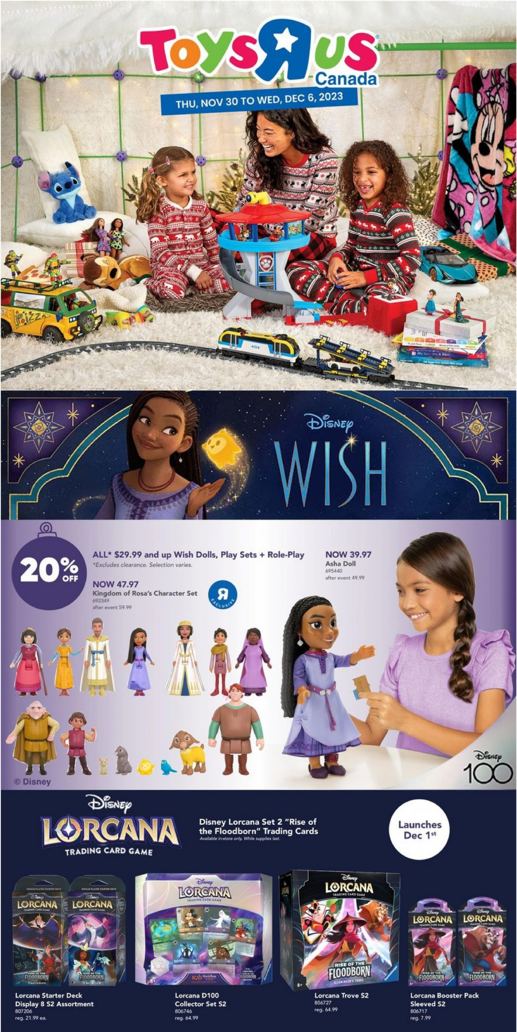 toys-r-us - Toysrus - Flyer valid from 30.11.2023 - page: 1