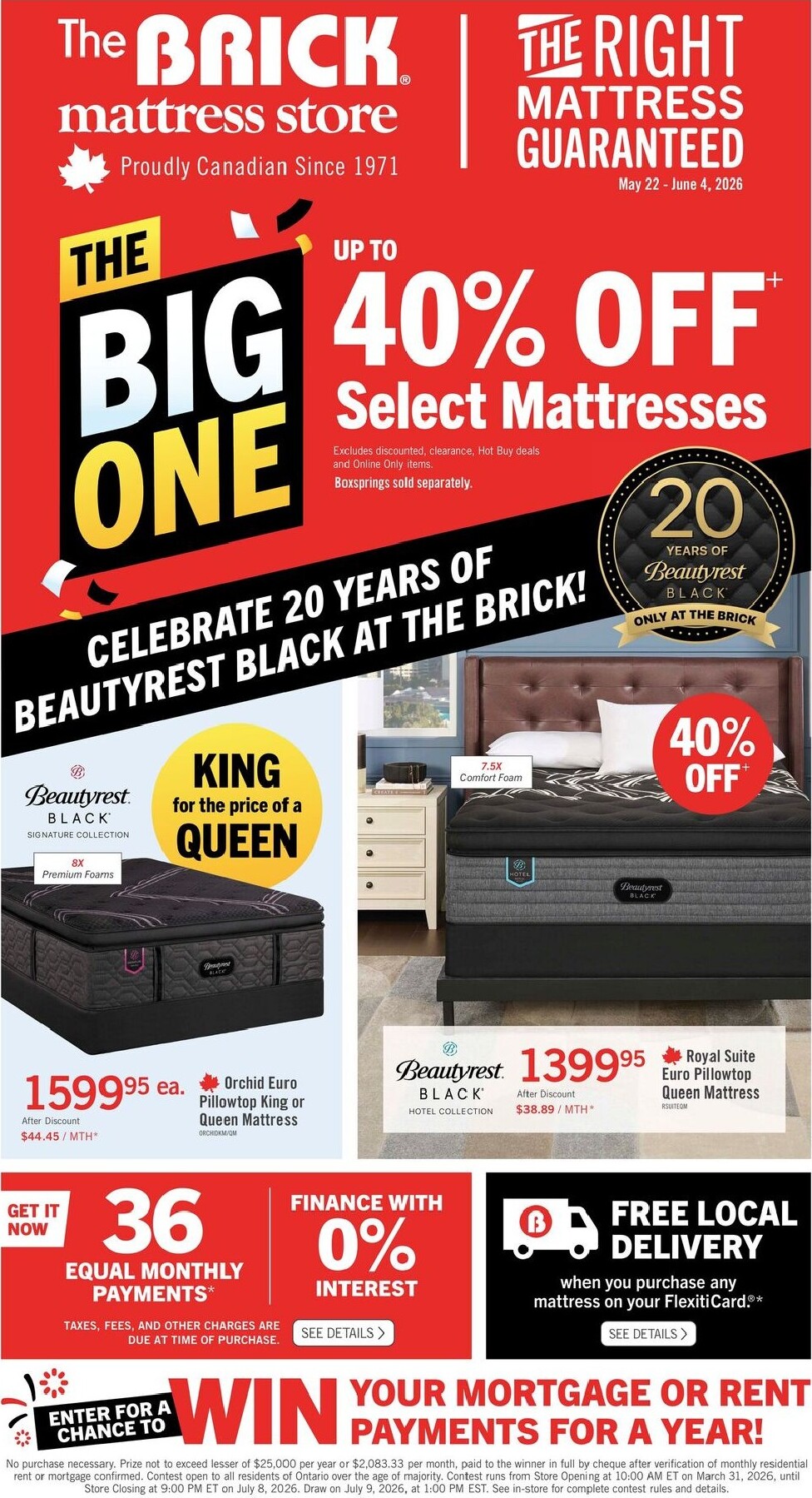 the-brick - The Brick Mattress Store Flyer Valid from 2026-05-22 to 2026-06-04 - page: 2