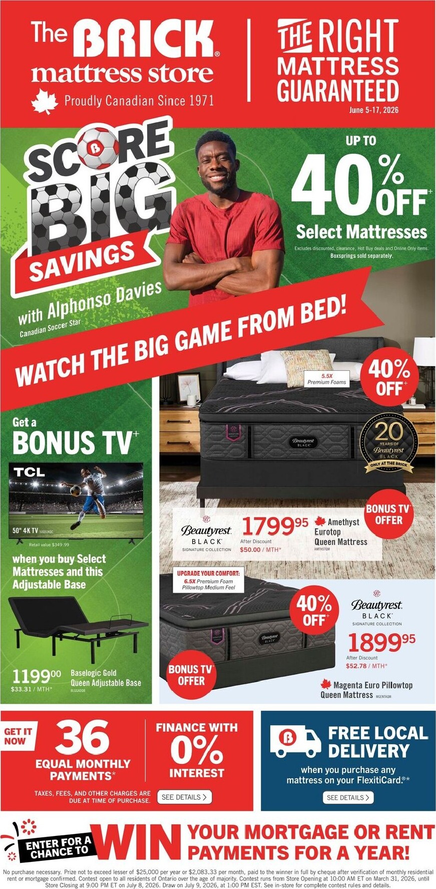 the-brick - The Brick Mattress Store Flyer Valid from 2026-06-05 to 2026-06-17 - page: 3