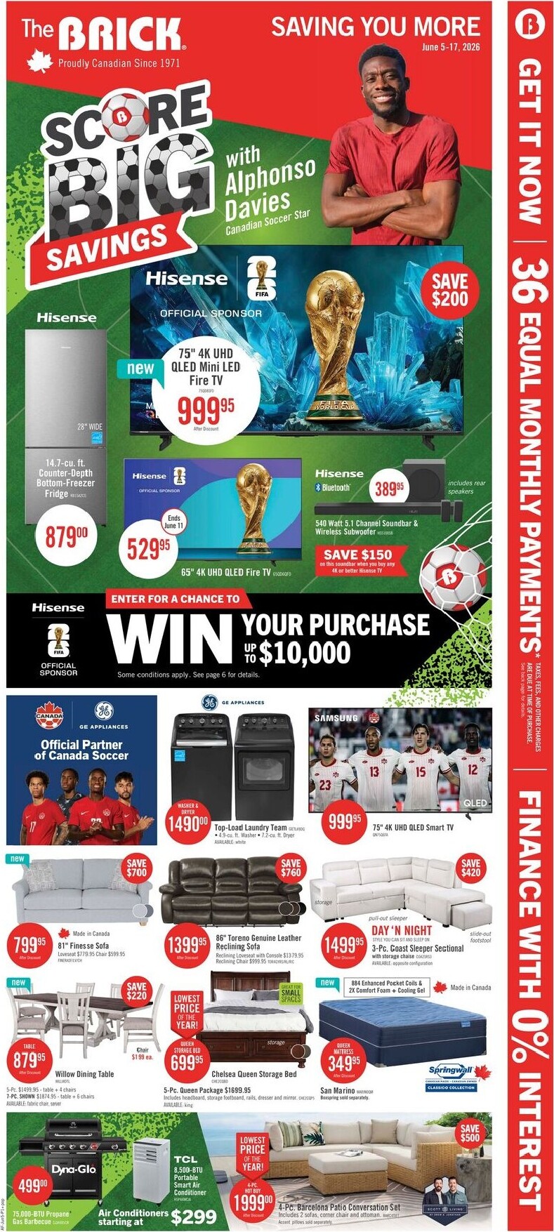 the-brick - The Brick - Score Big Flyer Valid from 2026-06-05 to 2026-06-17 - page: 1